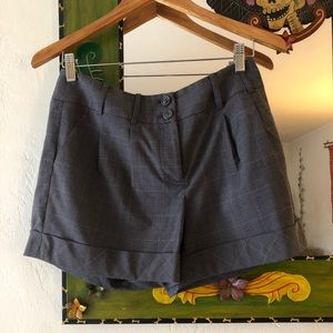DONATED Gray Charlotte Russe Office Shorts